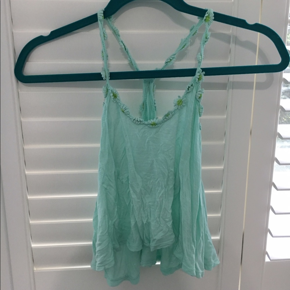 LF Flower Cropped Tank
