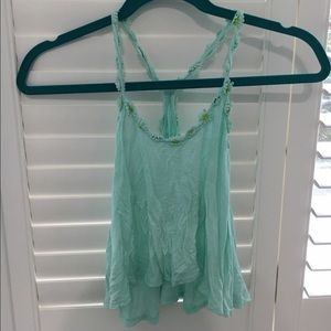 LF Flower Cropped Tank