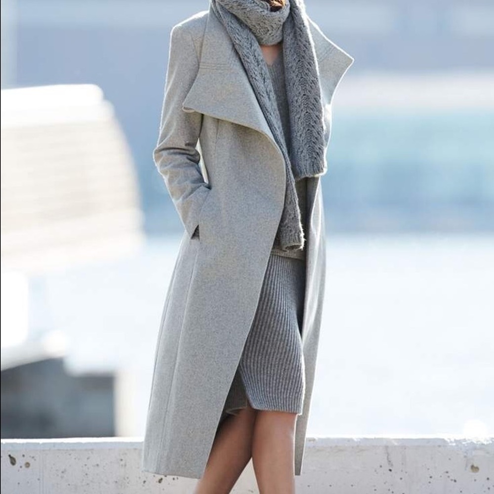 Kenneth Cole Maxi Wrap Coat