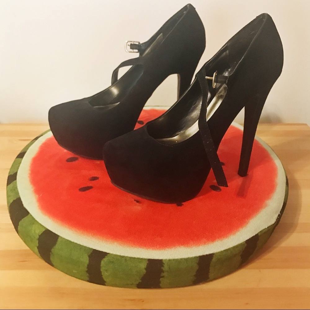 💣 black Mary Jane stilettos. 💣