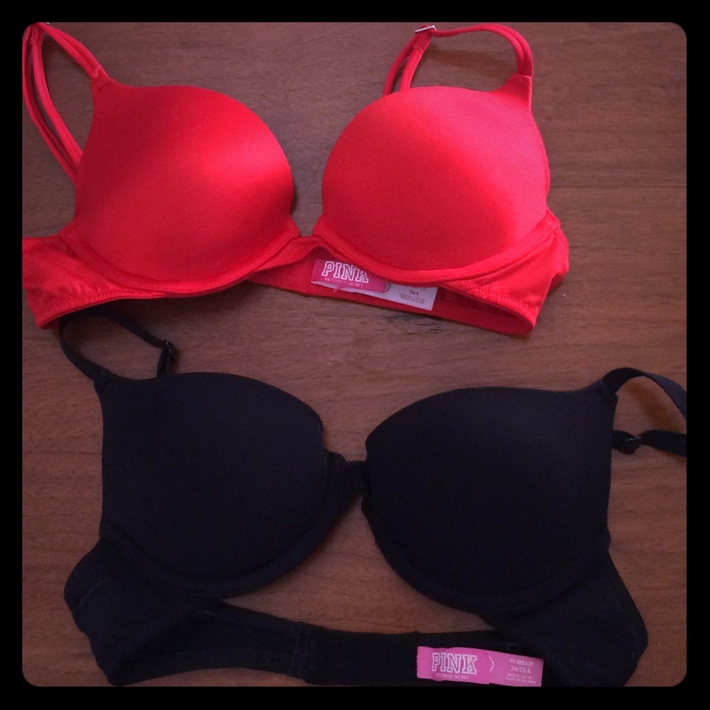 V.s pink push up 34a sale