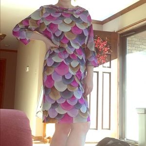 Vintage purple wiggle bombshell dress xl