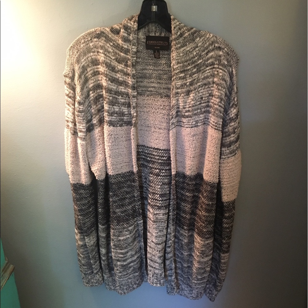Striped cardigan