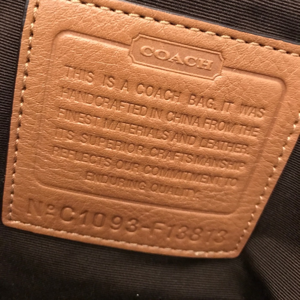 AUTHENTIC Coach Laptop or Baby bag - Picture 6 of 6