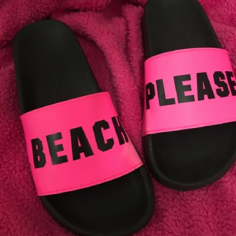 Pink beach please slides