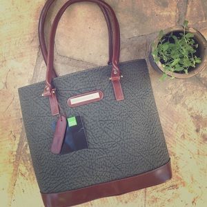 NWT Marithé et François Girbaud leather handbag