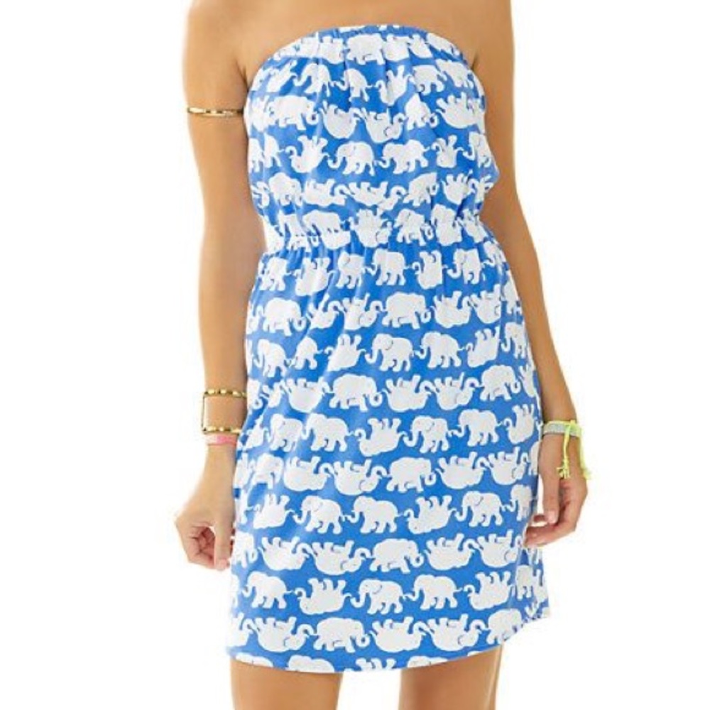 Lilly Pulitzer Strapless Dress