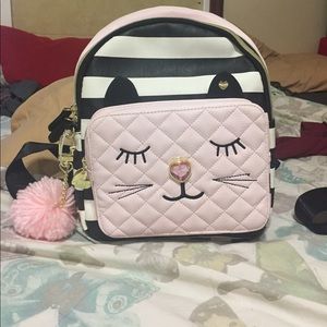 Betsy Johnson cat backpack