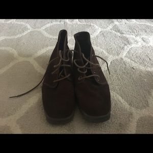 Dark Brown Keds Booties, 9.5M