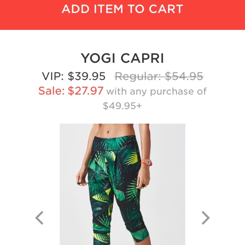 Yoga capris