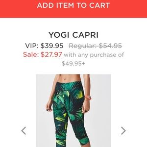 Yoga capris