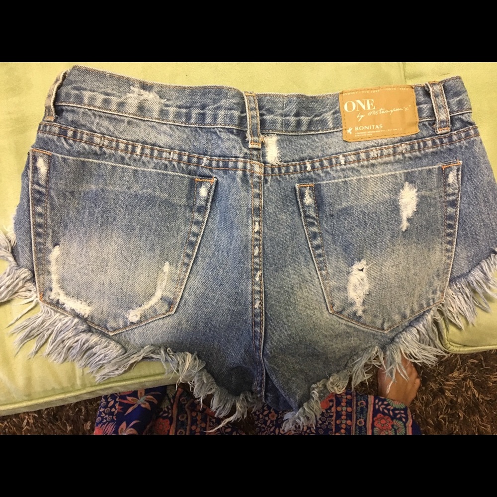One teaspoon bonitas denim shorts