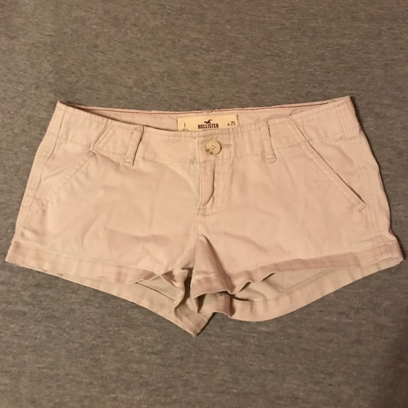 Off white Hollister Shorts - Picture 1 of 3