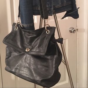 Black cross body bag