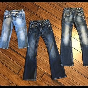 Lot of Girls Size 10 Miss Me Jeans