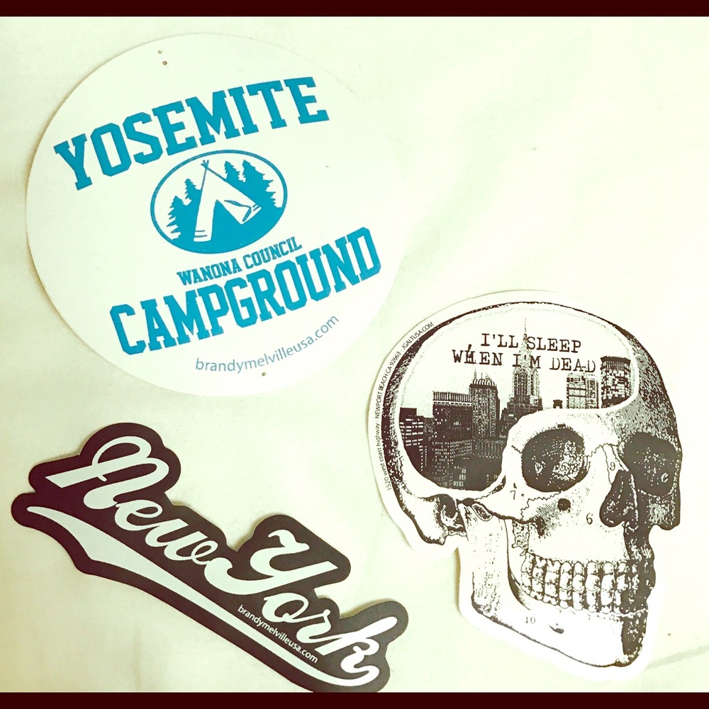 rare brandy melville stickers!