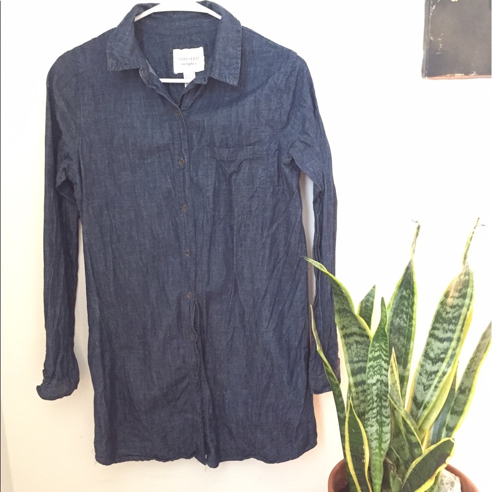 Denim dress