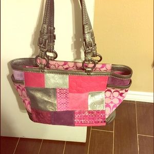 Multi-colored COACH purse!