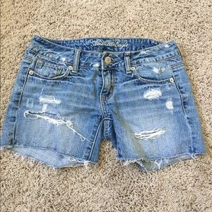 American eagle destroyed shorts