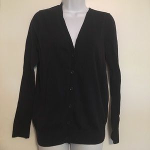 Navy blue button cardigan