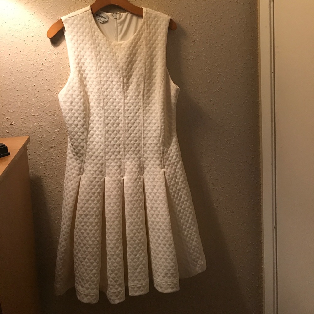 White winter dress