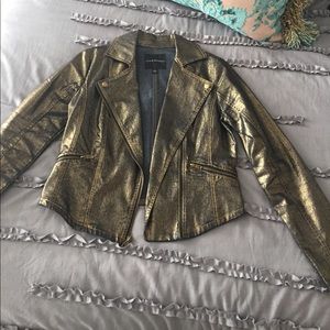 Rock & Republic gold Jean Jacket! Worn once!