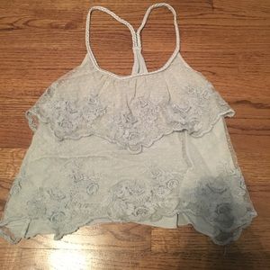Lacy Abercrombie and Fitch Crop Top