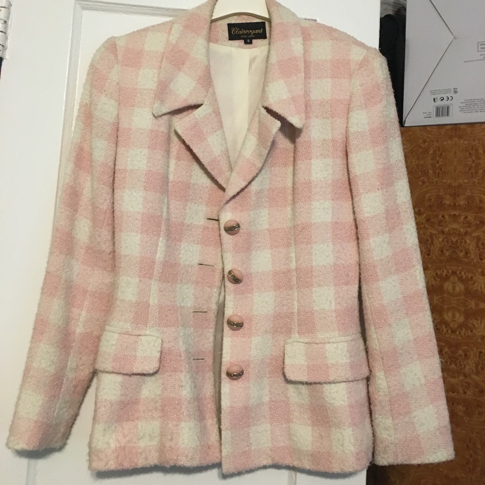 GUC Vintage Made in USA tweed blazer