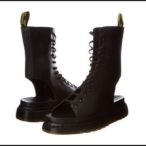 BRAND NEW Dr. Marten Bernadette Open Toe Boot