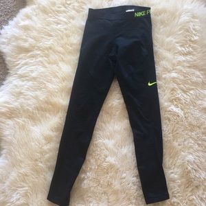 Nike pro running tights