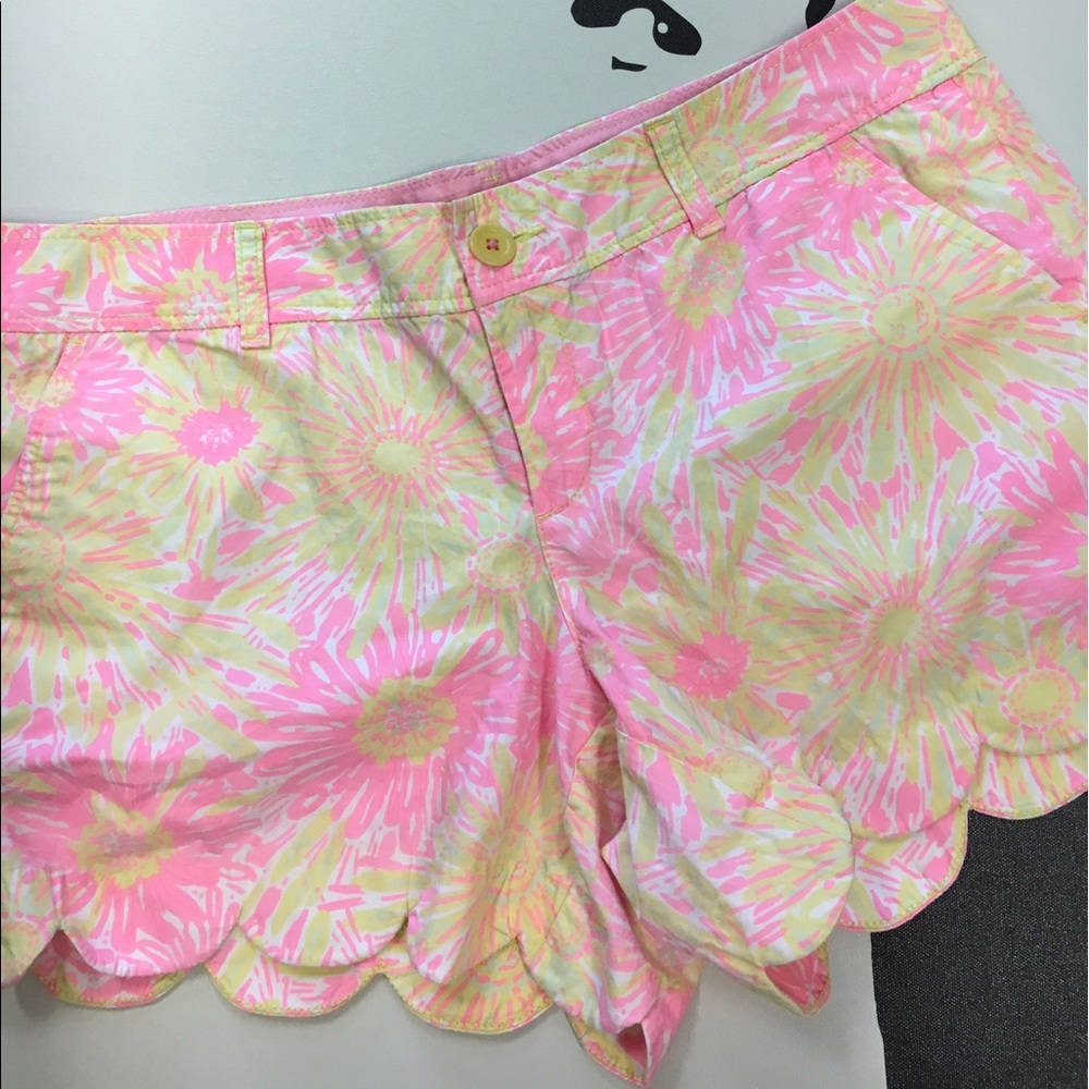 Lilly Pulitzer Buttercup Shorts Sz 12