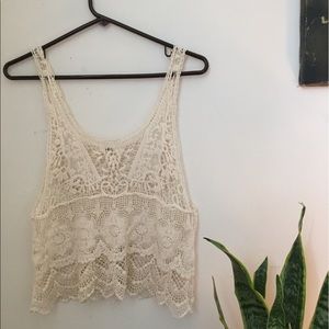 Lace tank