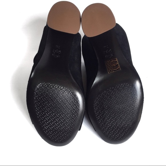 Tory Burch Raya Nubuck Peep Toe Mule - Picture 6 of 8