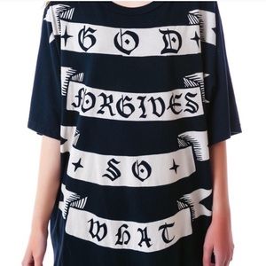 Unif 'God Forgives' t shirt