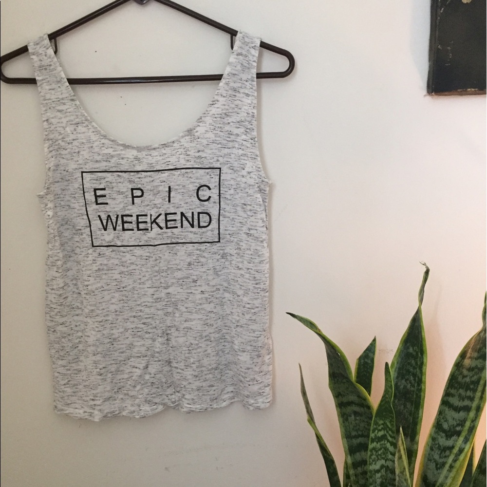 Grey tank