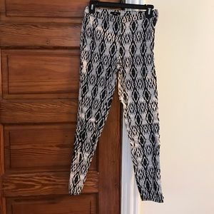 H&M snake print pants