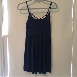 Dark blue summer dress✨
