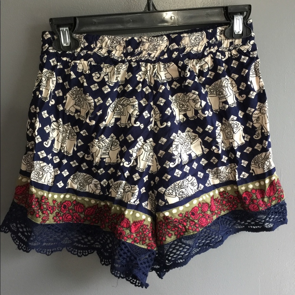 Fabric shorts