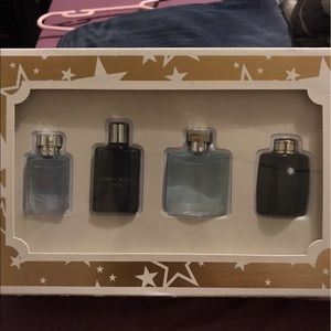 Men's sample Cologne set from Macys