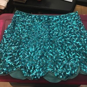 super rare vintage betsey johnson sequin skirt 8