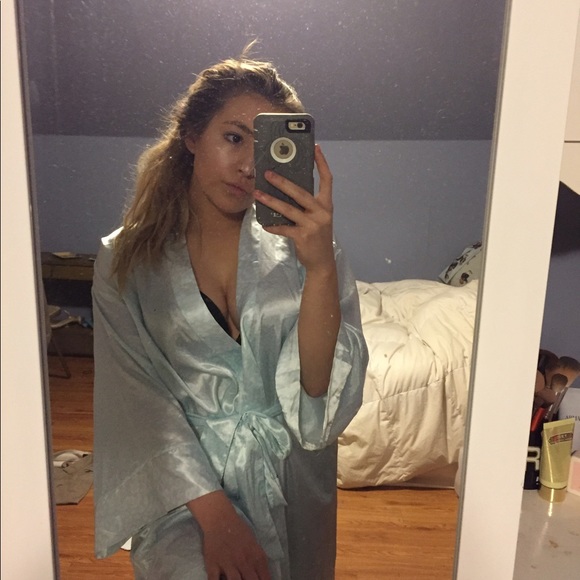 Victoria's Secret Other - Macy's silk robe from a bridal collection.