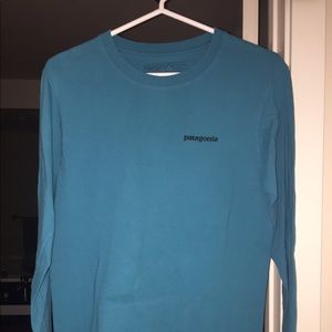 Patagonia Men's Long-Sleeved P-6 Logo Cotton