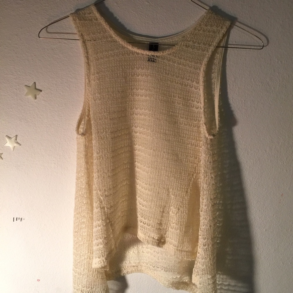 Cream Thread Top