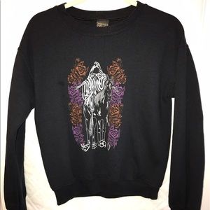 Graphic obey crew neck