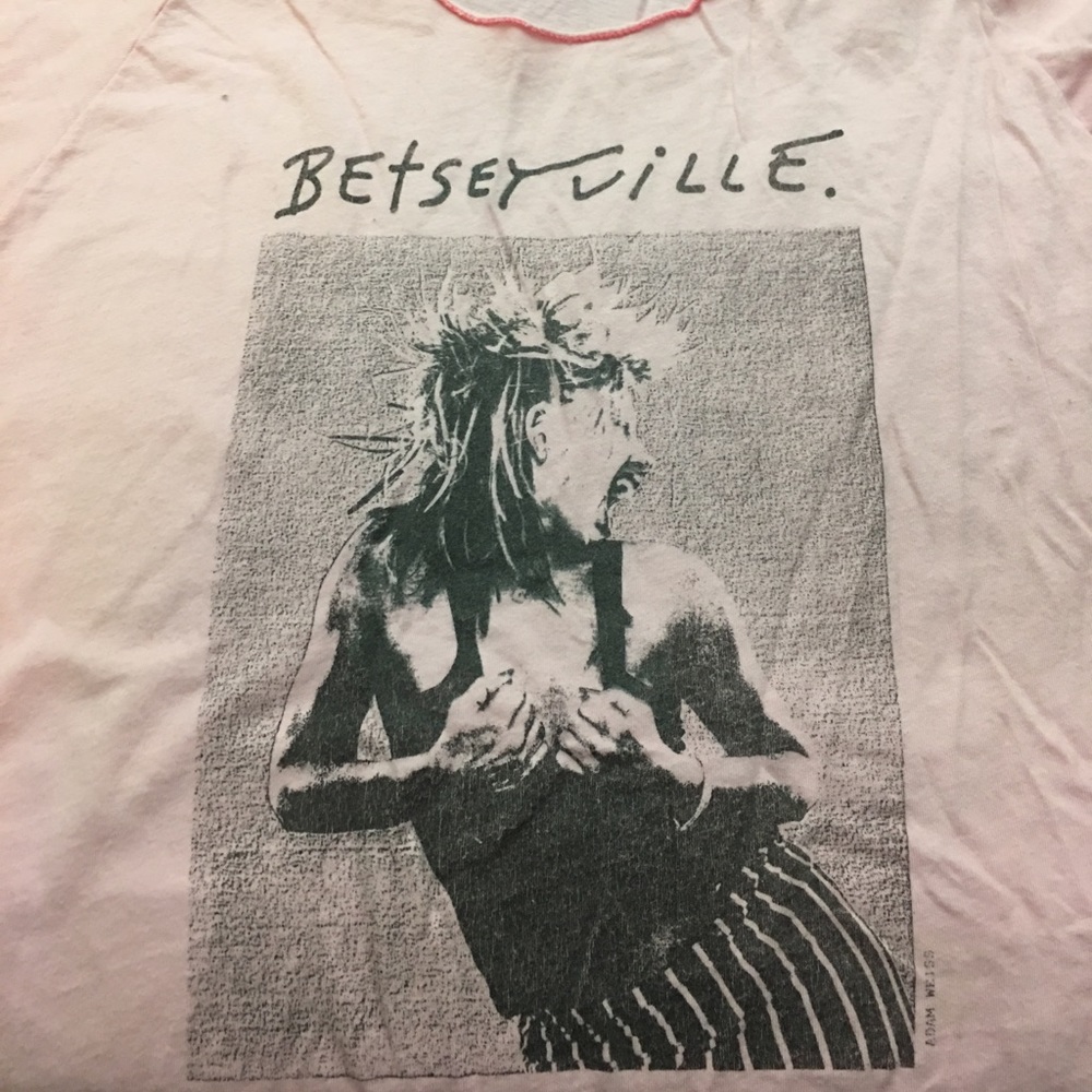 rare betseyville by betsey johnson tank top