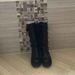 Michael Kors Kids Leather Boots