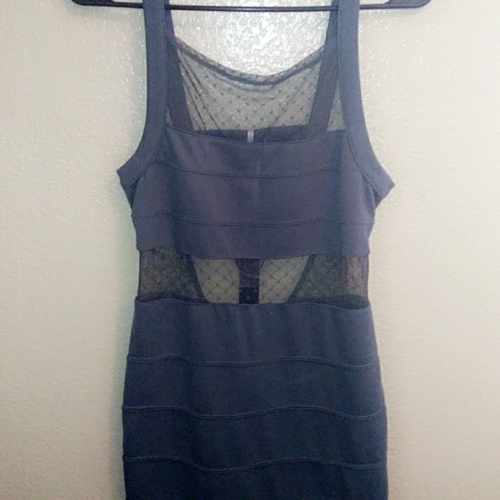 Gray dress