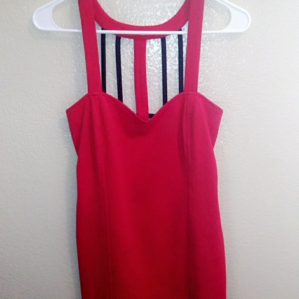 Red dress
