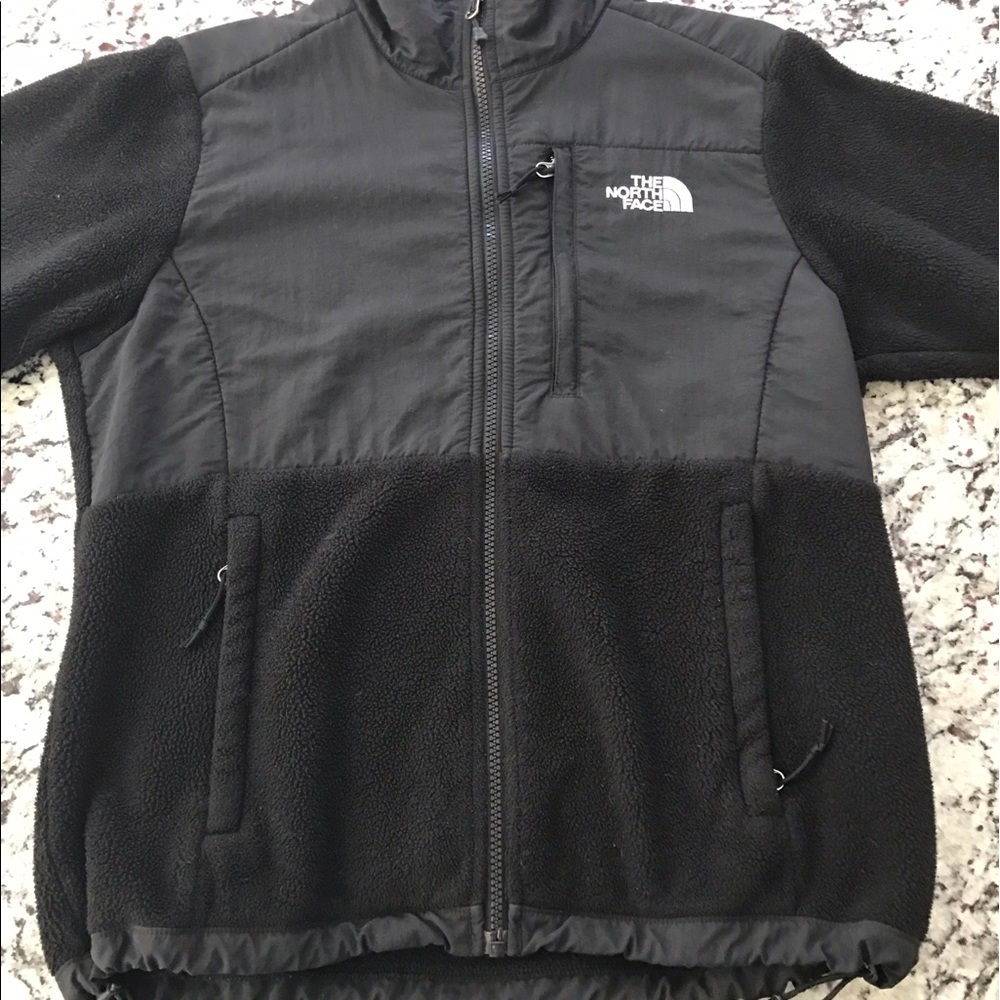 The North Face Black Fleece Zip-Up Jacket