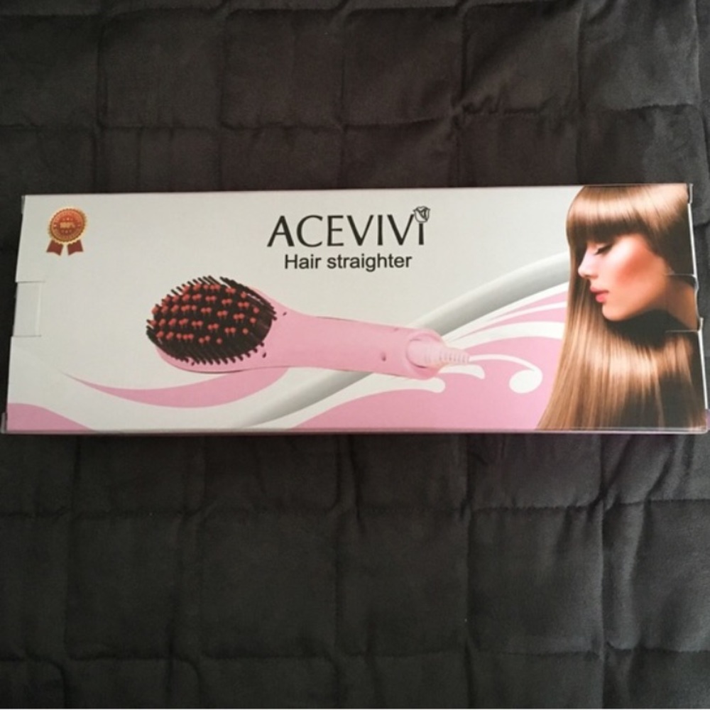 Acevivi Hair Brush Straightener